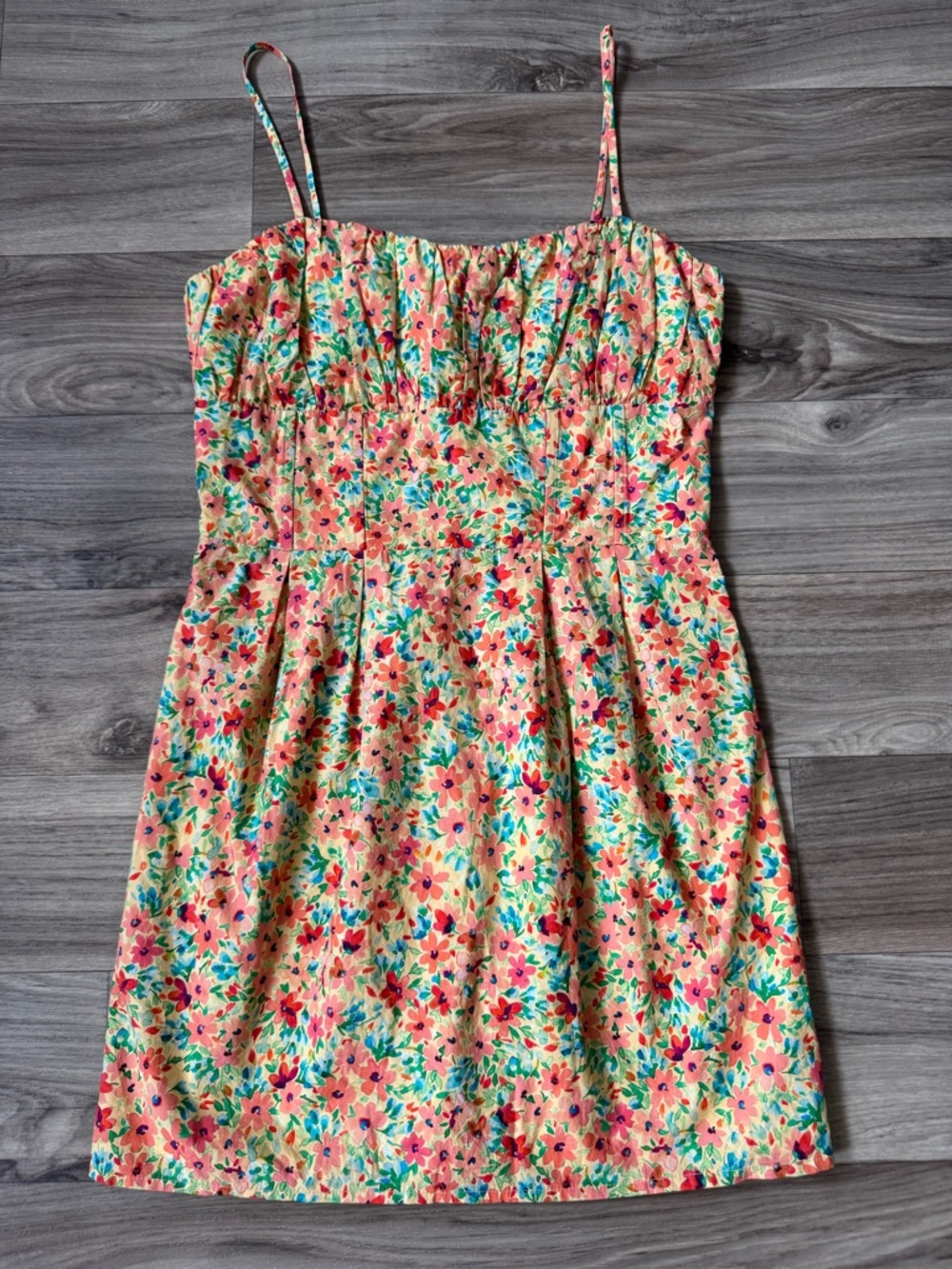 Lovers + Friends 100% Cotton Floral Mini Dress Size Small